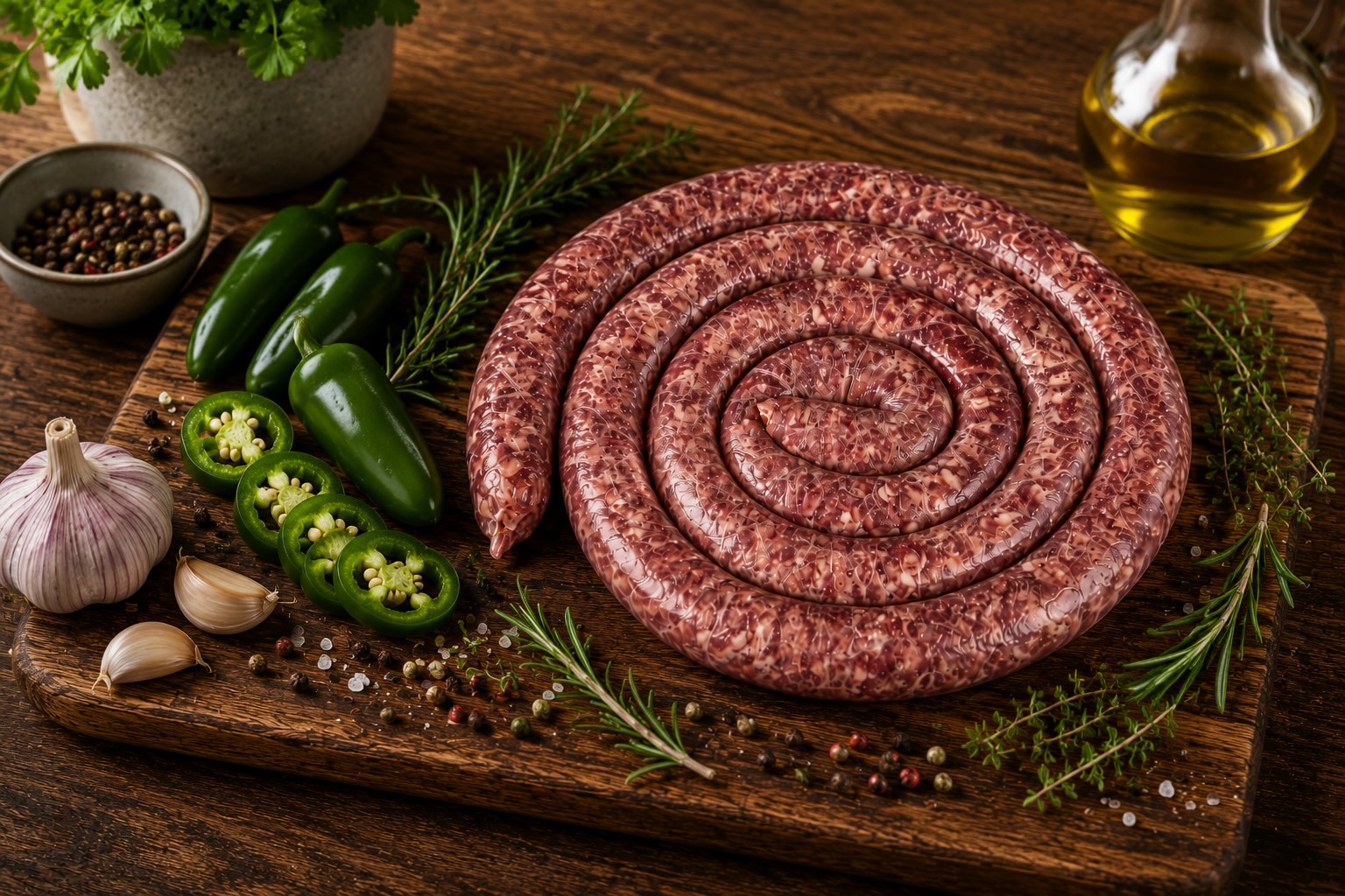 Primal King Jalapeño Sausage 1kg